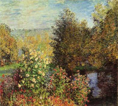 Claude Monet Corner of the Garden at Mont Geron Spain oil painting art